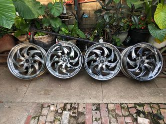 22 inch Artis Rims NO TIRES 5 lug 5x115