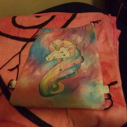 A unicorn backpack