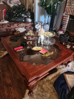 Cherry wood table
