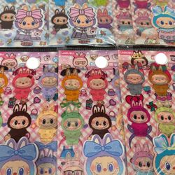 Labubu Stickers Packs