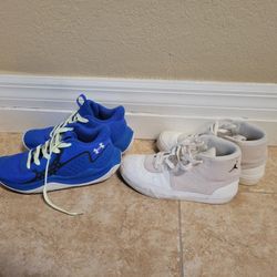 Boys Shoe Air Jordan And Under Armor