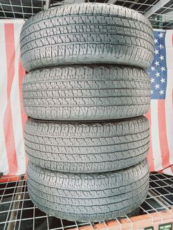✔️ Set of 4 Used Tires 275/65R18 GOODYEAR FORTITUDE H/T ALL SEASON P275/65R18 SUV TRUCK TOURING 275 65 18