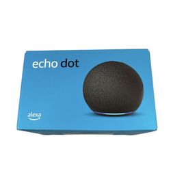 Amazon Echo Dot (5th Gen) Black Smart Speaker Wi-Fi Bluetooth Alexa 2022