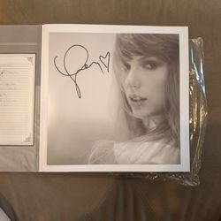 Signed With Heart Taylor Swift The Tortured Poets Department Vinyl 