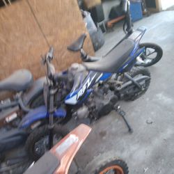 Quad And Little Dirt Bike 