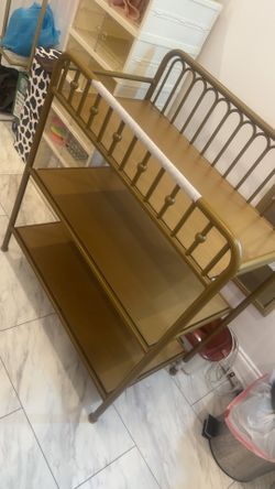 Gold Changing Table 