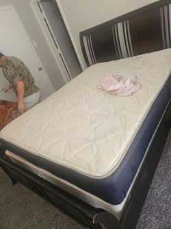 Queen Sleigh bed