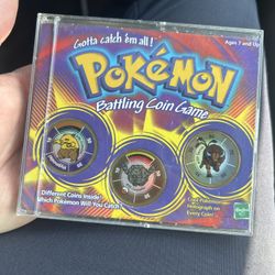 Pokemon Battle Coins & Pin