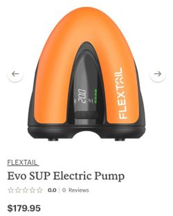 Evo SUP electric pump for paddle board kite kayak or air mattress new in box