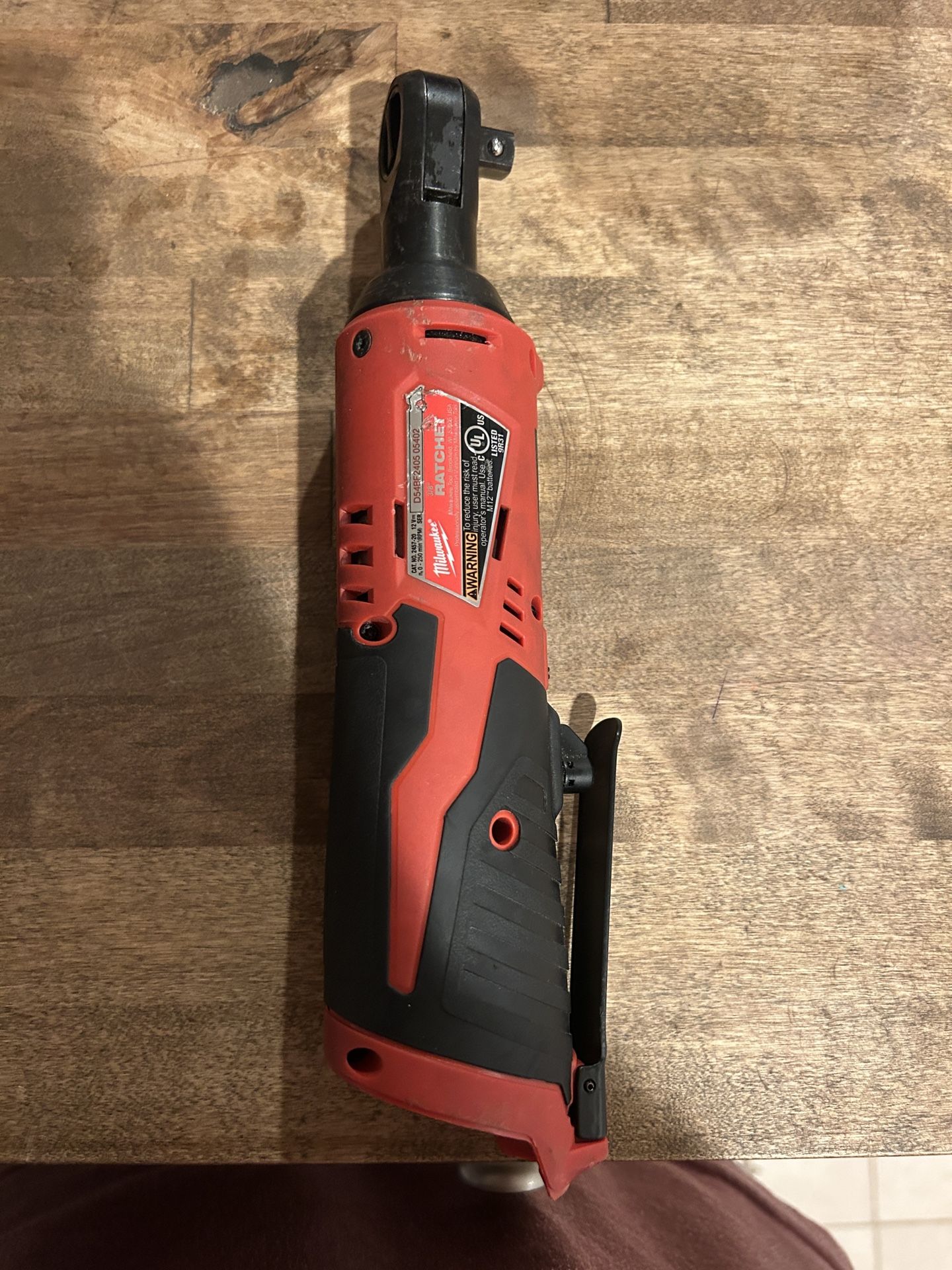 Milwaukee 3/8 Ratchet M12