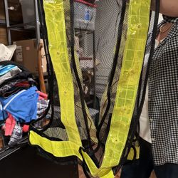 LED Flashing Safety Vest