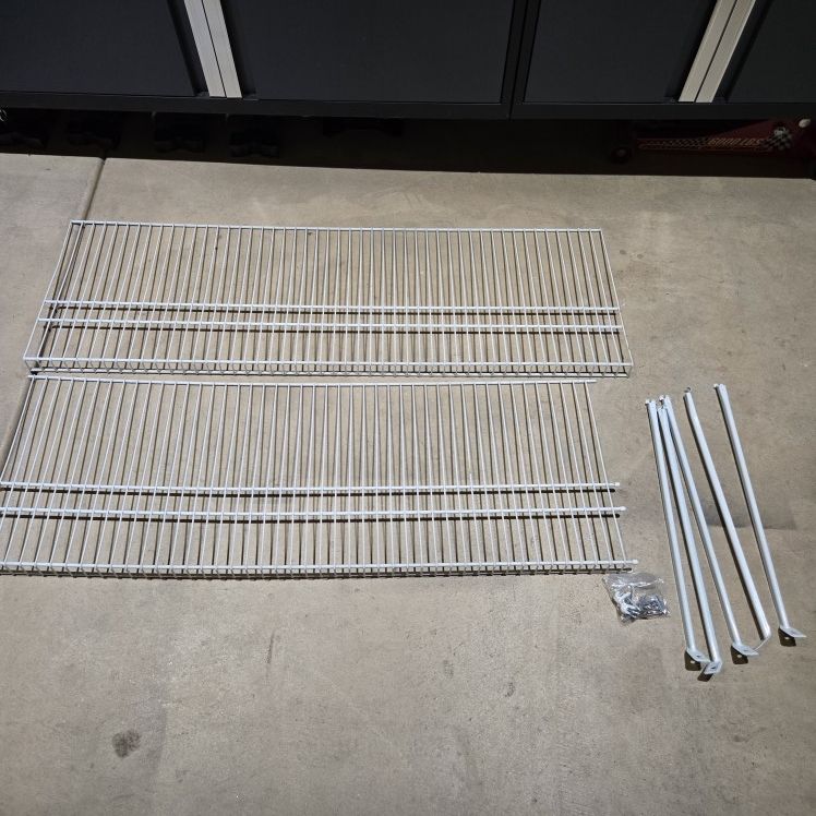 White Wire Shelf