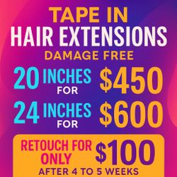 TAPE IN HAIR EXTENSION