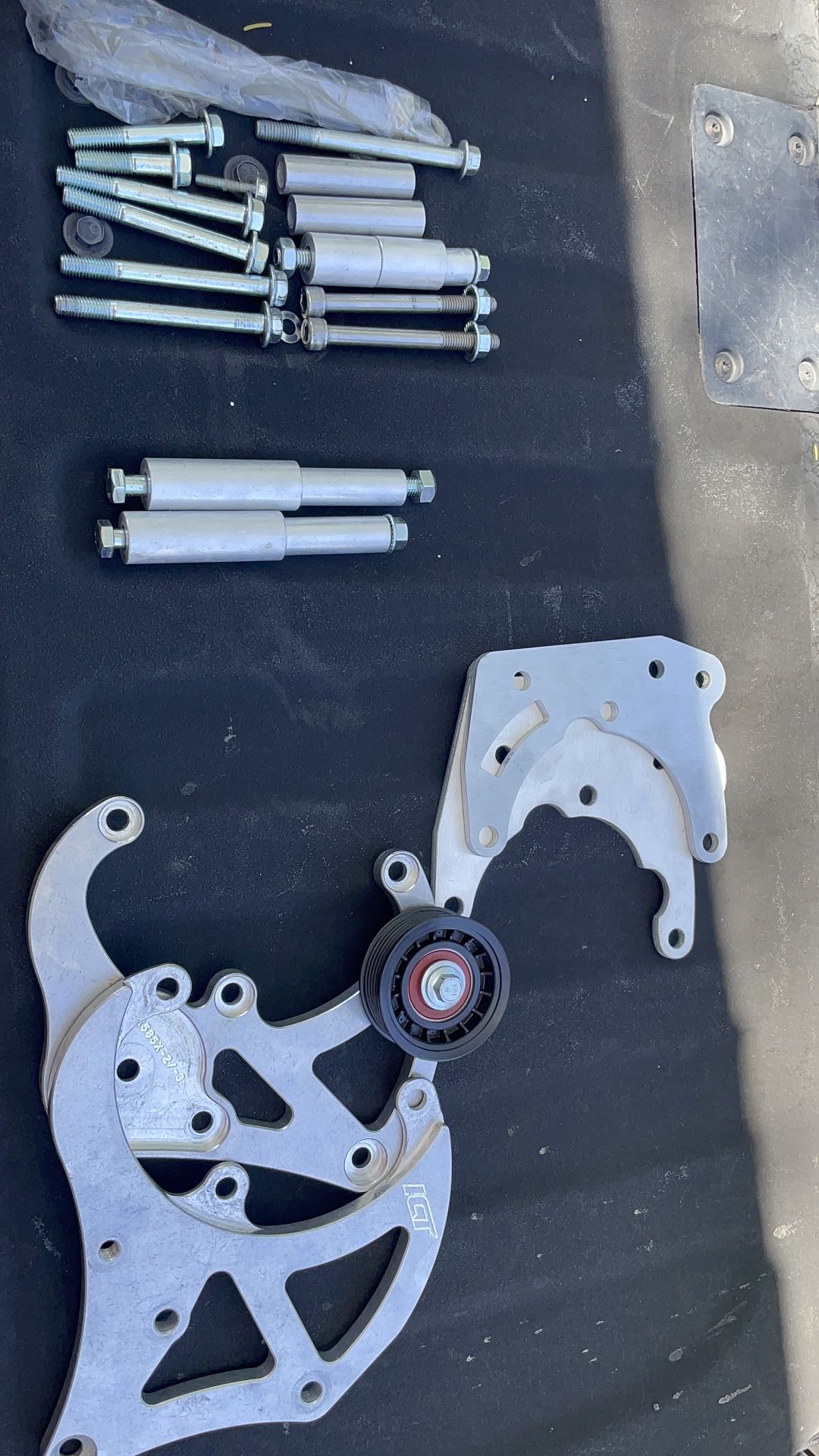 ITC Billet LS Truck R4 A/C Air Conditioner Compressor Bracket Kit SUV LSX AC for Sale in