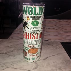 Griswold Christmas Tumbler Cup