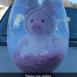 Large personalized Easter egg