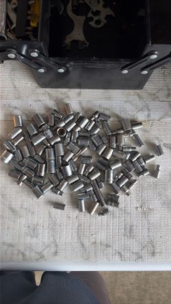 1/4” Sockets Lot of 111 In Total.