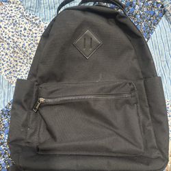 Black Backpack For Kids, 