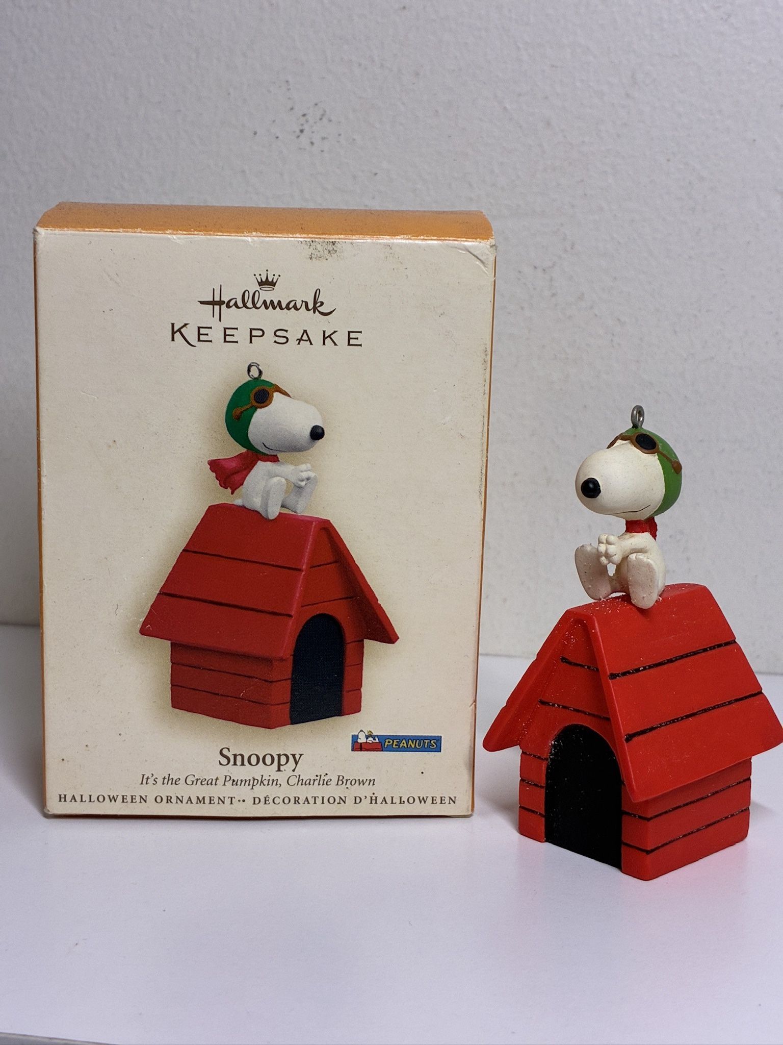 Snoopy Halloween Its The Great Pumpkin Hallmark Keepsake Ornament 2006