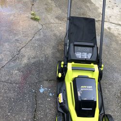 Ryobi Self Propel Battery Mower