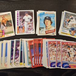 Goose Gossage Baseball Card Collection 