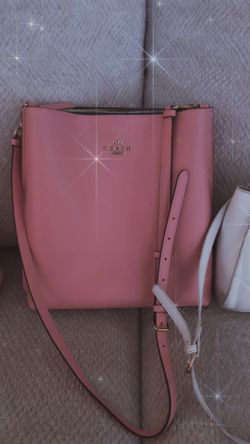 Salmon Colored Coach purse
