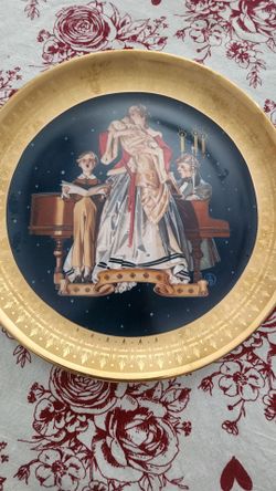 Royal Cornwall At Locksley Hall Collector Plate