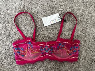 NEW Pink Sheer Bra