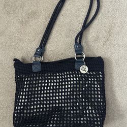 Sak Blue Crochet Bag