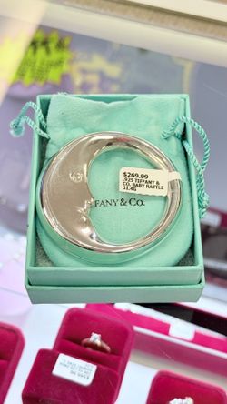 925 Tiffany & Co Sterling Silver Baby Rattle