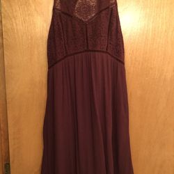 Maroon Dress Size Small