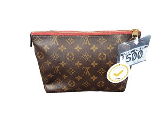 Louis Vuitton Pallas Beauty Case Brown Purse / Handbag