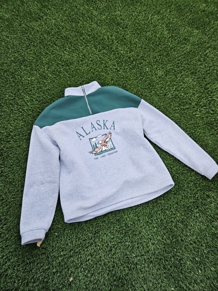 Vintage Alaska Half Zip-up