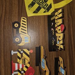 Construction Party Signs