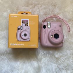 Fujifilm Intax Mini 11 Camera - Blush Pink