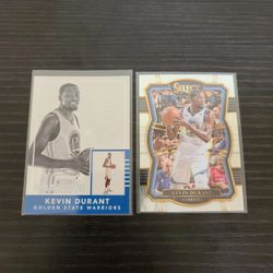 Kevin Durant Warriors NBA basketball cards 