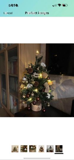 Christmas Tree Christmas Decorations Indoor Arbol De Navidad Con Luces Small Christmas Tree with Lig