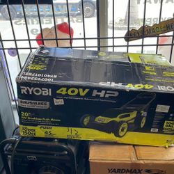 Ryobi 40v Push mower  New Tool only!