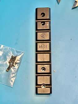 Ruger 10/22 Warne Weaver Raised Base