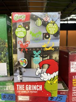 The Grinch LED Christmas Projector Light