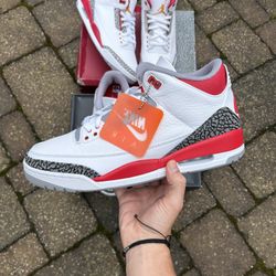 Jordan 3 Firered