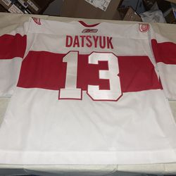 2009 Winter Classic PAVEL DATSYUK Detroit Red Wings Jersey Mens 2XL Clean Sewn