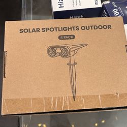 Solar Spotlights Outdoor, IP67 Waterproof, 4Pack, 3 Lighting Modes, Landscape Spotlights for Patio, Garden, Pool, Fence, Home, Garage, Pathway