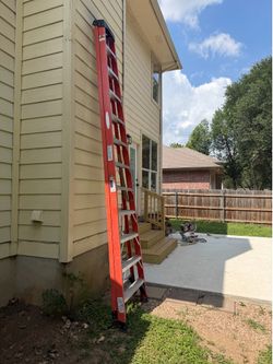 Werner 12’ step ladder. Contractor grade