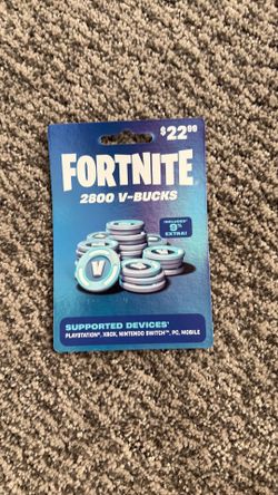 2800 Fortnite V-Bucks Gift Card