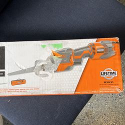 Ridgid One Handed Orbital Reciprocating Saw