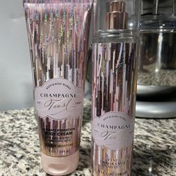 Bath & Body Works Champagne Toast Lotion & Body Spray