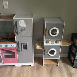 Kidcraft Kitchen And Laundry Set