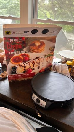 Crepe maker griddle