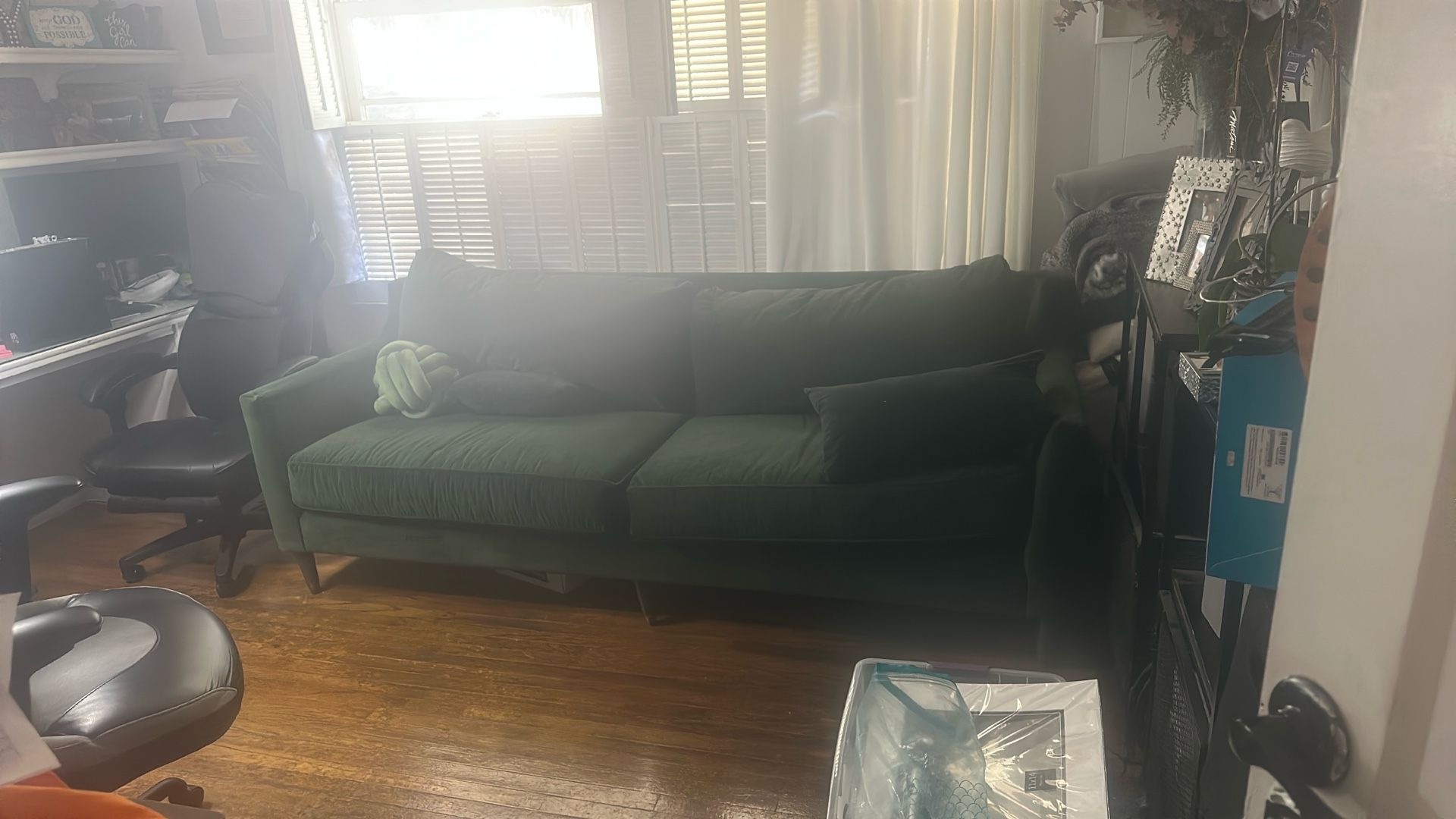 Emerald Green couch